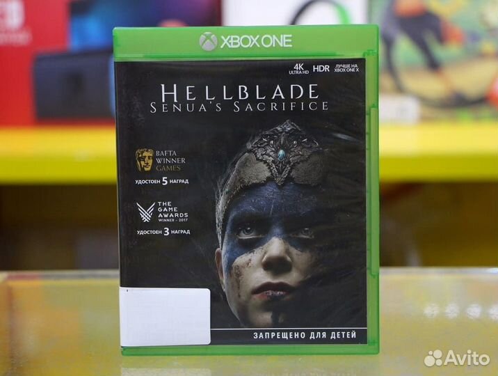 Hellblade: Senua's Sacrifice (xbox ONE, рус, бу)