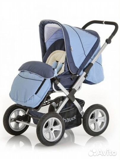 Коляска-трансформер Hauck Montana Air голубая