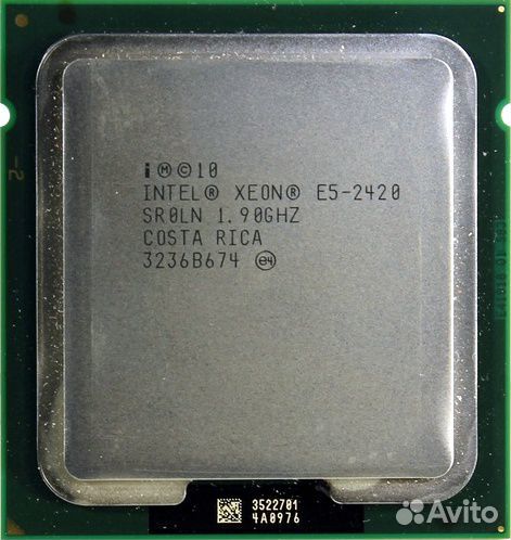 X9A(LGA 1356) +Intel Xeon E5-2420(6 яд.-12 пот.)