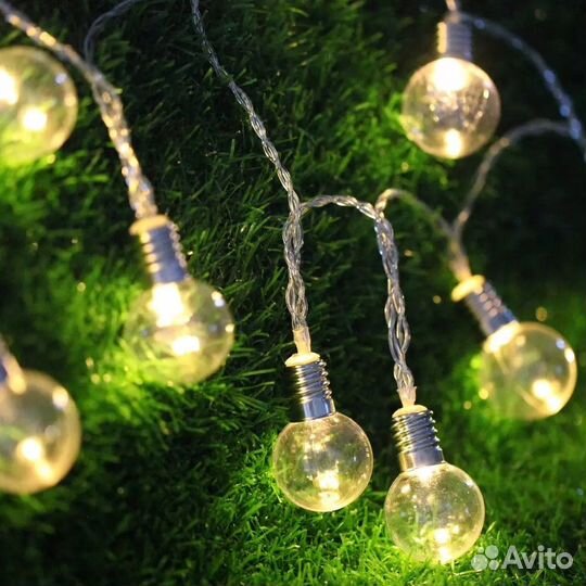 Гирлянды оптом. Гирлянда Лампочки оптом