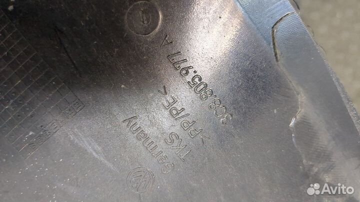 Защита арок (подкрылок) Volkswagen Passat CC, 2010