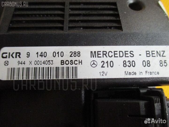 Блок управления печкой Mercedes-benz E-class W210.065