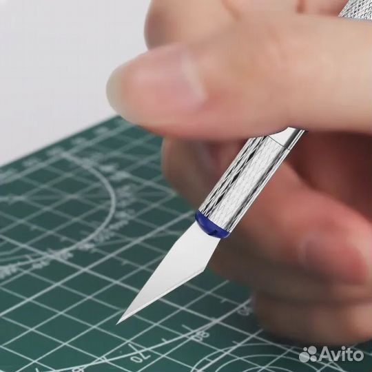 Канцелярский набор, нож скальпель c лезвиями