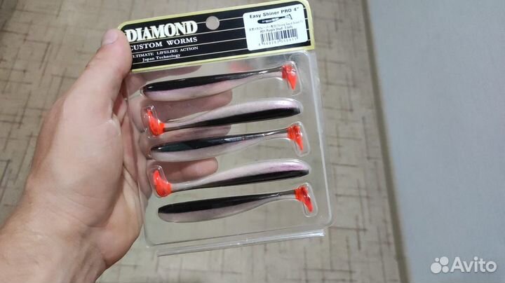 Силиконовые приманки на судака -4 дюйма(10см)