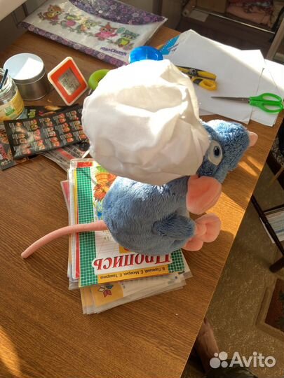 Мышка повар мягкая игрушка 150