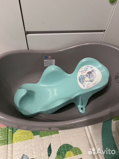 Детская ванночка для купания с горкой