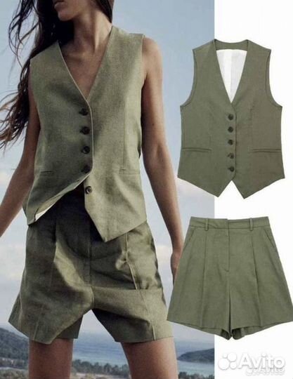 Шорты летние женские 42 44 Zara