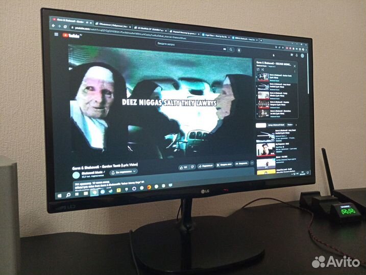 IPS монитор LG серии MP67 22MP67D-P