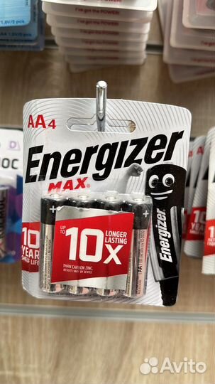 Батарейки 4-х штучные Energiзер