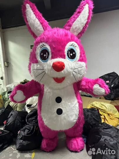 Заяц розовый полный комплект