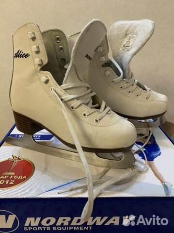 Коньки фигурные р 33 (22см) Nordway Alice б/у