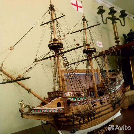 Модель корабля. 