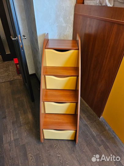 Лестница комод для двухэтажной кровати