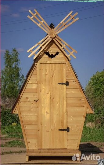 Уличный туалет с установкой