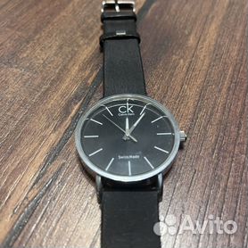 Calvin klein quartz outlet stainless steel back