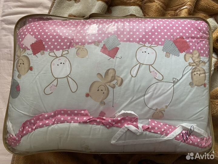 Бортики в кроватку новые