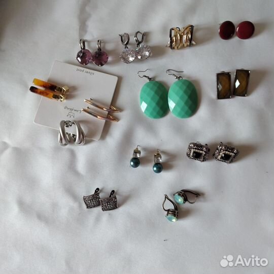 Серьги бижутерия