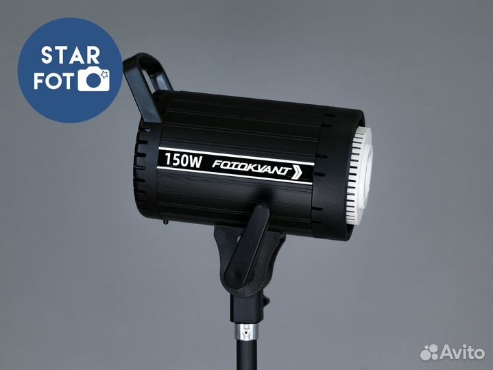 Осветитель студийный биколорный 100Вт Fotokvant