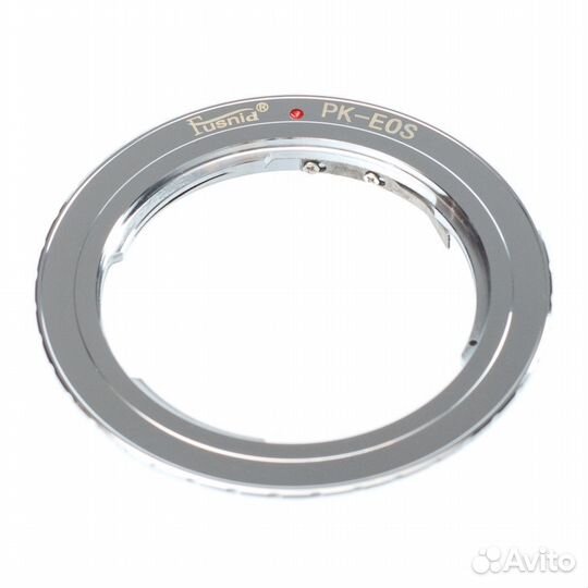 Переходное кольцо fusnid с чипом c Pentax на Canon