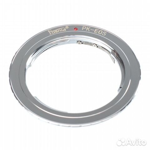 Переходное кольцо fusnid с чипом c Pentax на Canon