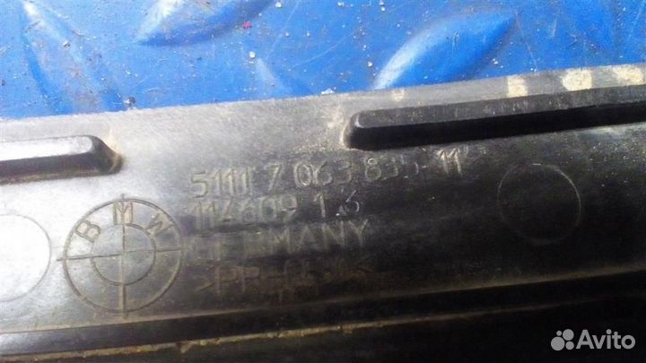 Накладка переднего бампера BMW 5-серия E60/E61