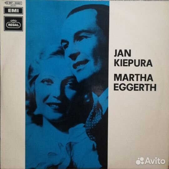 Пластинка Jan Kiepura & Martha Eggerth / раритет