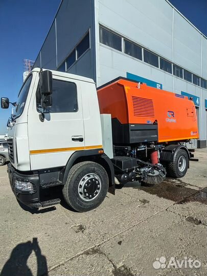 Дорожный пылесос ceksan 8 на шасси маз 5340