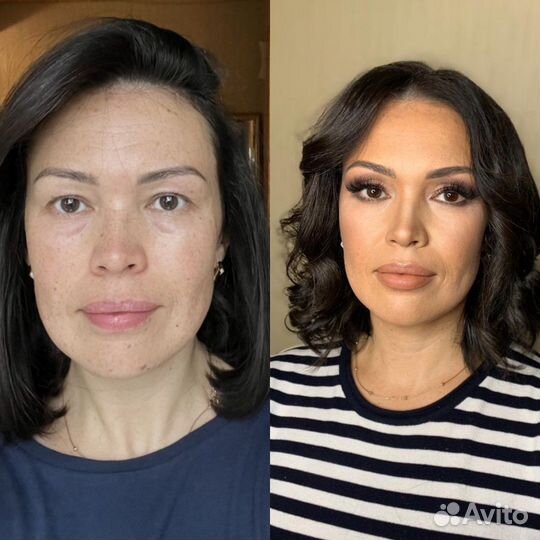 Макияж и прическа на дому