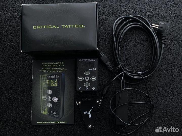 Блок питания тату Critical Cx1-G2