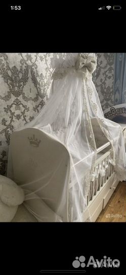 Детская кроватка трансформер