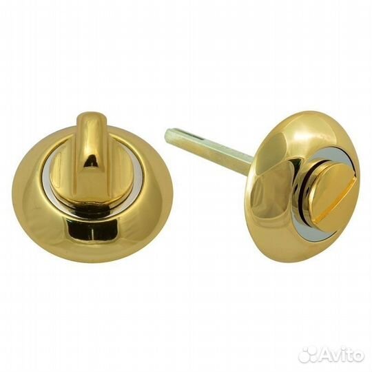 Накладка дверная nora-M нф-А под фиксатор, золото