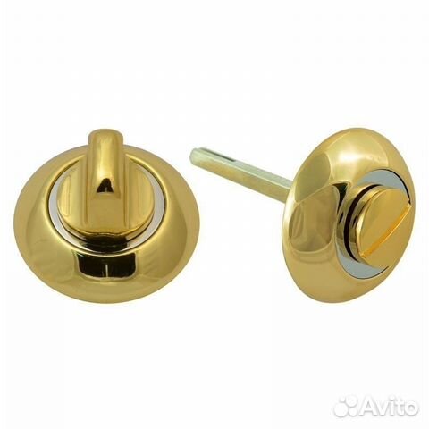 Накладка дверная nora-M нф-А под фиксатор, золото