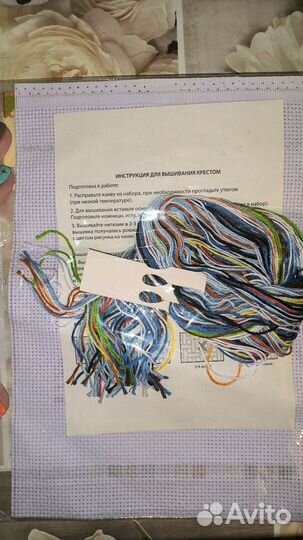 Вышивка новая зимняя