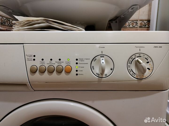 Стиральная машина zanussi после ремонта