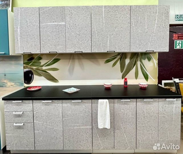 Кухонный гарнитур прямой модульный новый