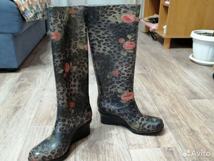 Сапоги резиновые женские 37 размер