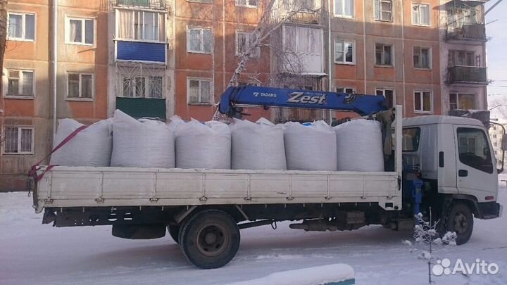 Аренда и услуги манипулятора, стрела 3 т, 9 м, борт 5 т, 5.5 м