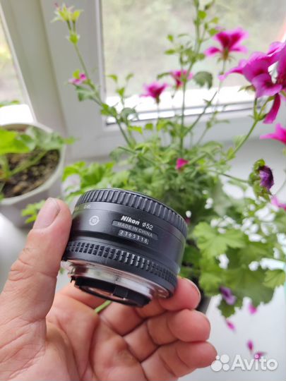 Объектив nikon 50mm f 1.8 D