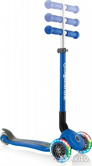 Самокат трехколесный Globber primo foldable lights