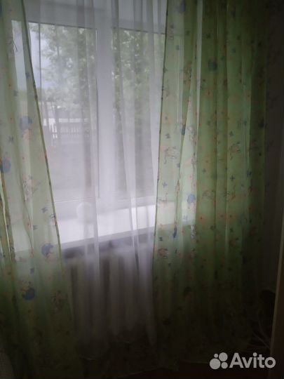 Шторы в детскую тюлевидные цветные