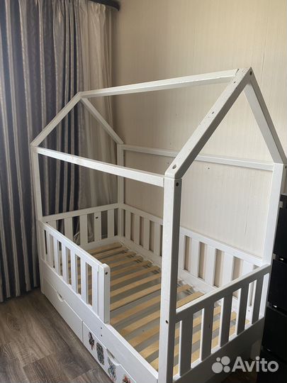 Кровать домик бу