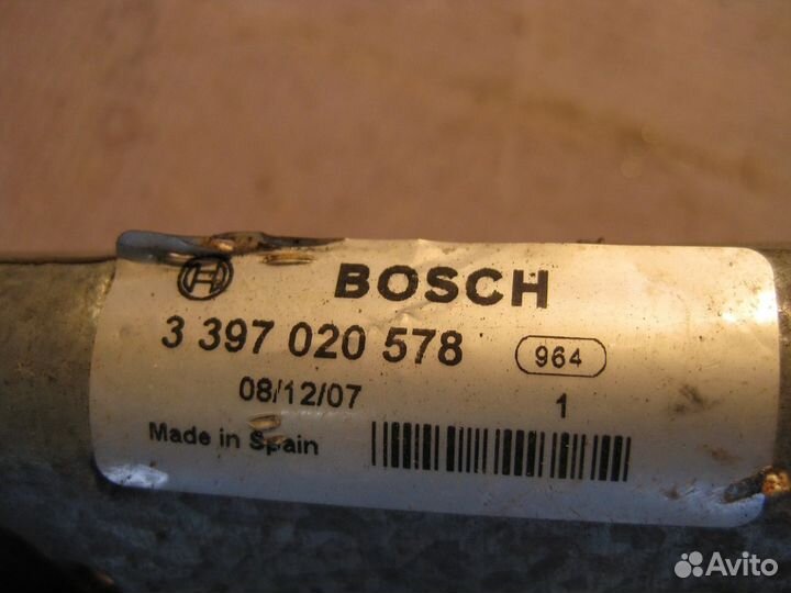 Трапеция стеклоочистителя переднего Пежо 206 Седан