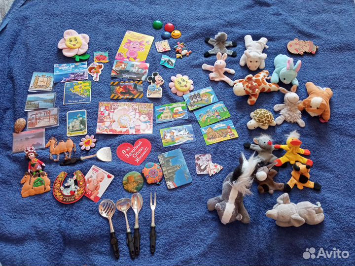 Магниты, плюшевые магниты