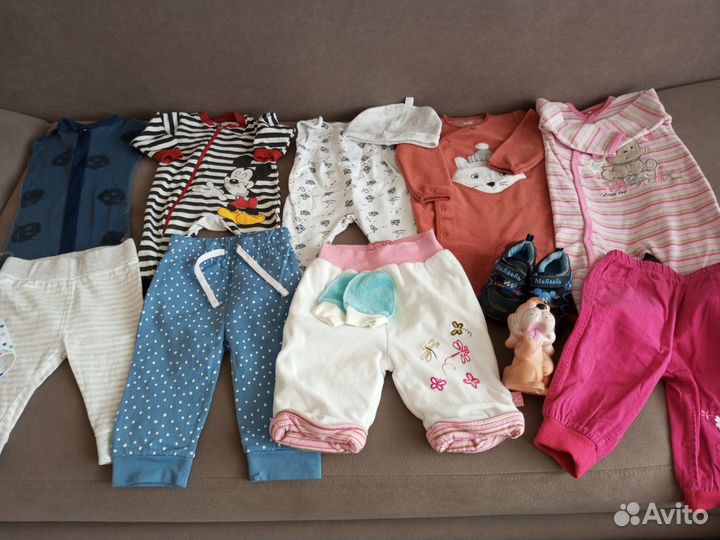 Детские вещи от 0-6 мес