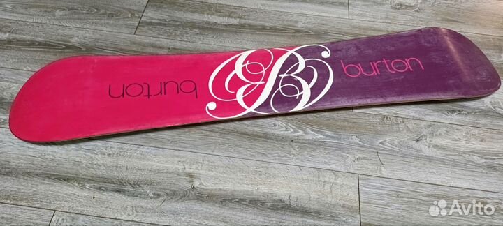 Сноуборд Burton Lux 143cm+Salomon