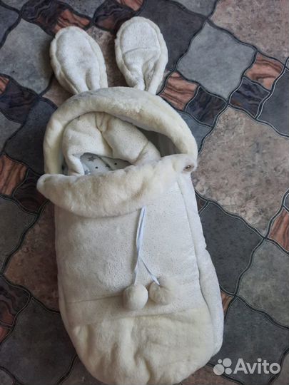 Конверт с вещами на выписку зимний