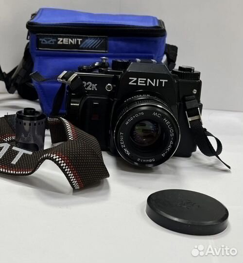Фотоаппарат Зенит 122К с объективом Гелиос-44К-4