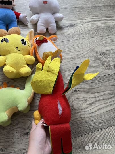 Мягкие игрушки пакетом