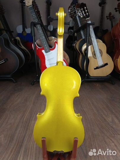 Новая Скрипка antonio lavazza VL-20 YW 1/2 жёлтая