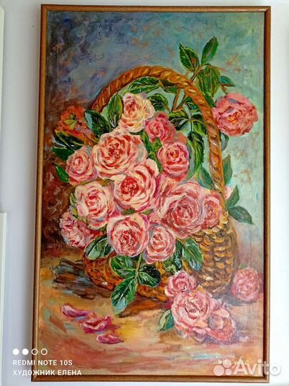Картина маслом на холсте большая